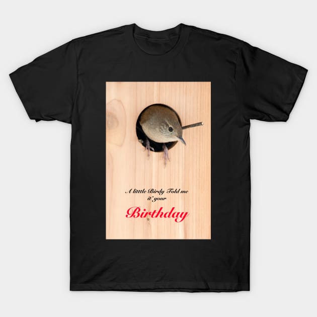 Birthday Card T-Shirt by wolftinz